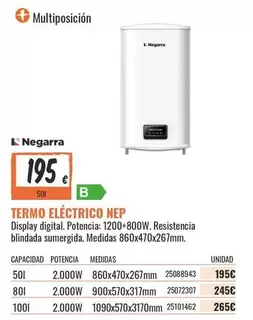 Termo Electrico Nep
