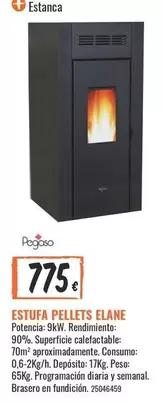 Pegaso - Estufa Pellets E Lane