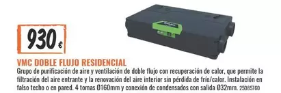 Aire - Vmc Doble Flujo Residencial