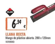Rubi  - Llana Recta