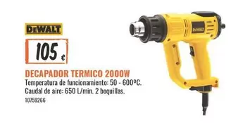 Dewalt - Decapador Termico 2000w