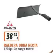 Bellota - Raedera Obra Recta