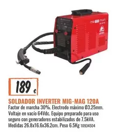 Mun - Soldador Inverter MIG-MAG