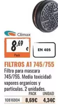 climax - Filtros A145/755