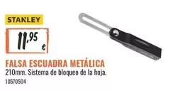 Stanley - Falsa Escuadra Metálica