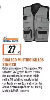 stretch - Chaleco Multibolsillos Stretch