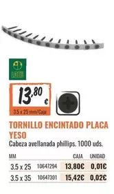 Tornillo Encintado