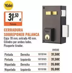 Cerradura Solreponer