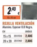 Rejilla Ventilacion
