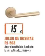 Juego De Rosetas Ri-503