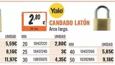 Candado Laton