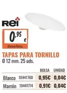 Blanco - Tapas Para Tornillo