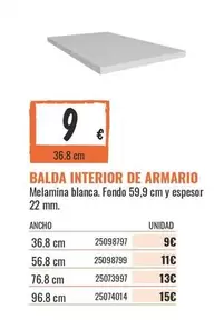 Balda Interior De Armario