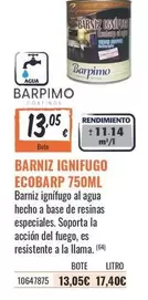 Barpimo - Ignifugo Ecobarp