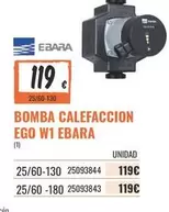 Bomba Calefacción Ego W11