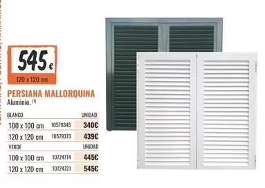 Mallorquina - Persiana