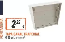 Tapa Canal Trapecial