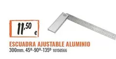Escuadra Ajustable Aluminio