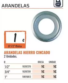 ARANELAS HIERRO CINICADO