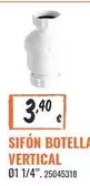 vertical - Sifon Botella Vertical