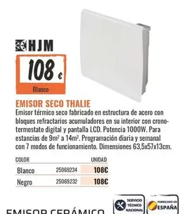 HJM - Emiseor Seco Thalie