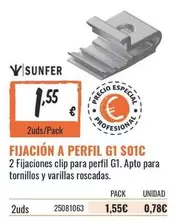 Fijacion A Perfil Gt S01c