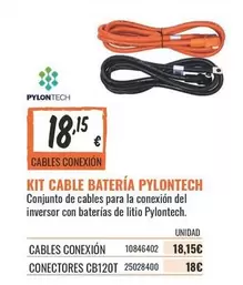 Kit Cable Bateria