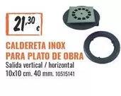 vertical - Caldereta Inox Para Plato De Obra