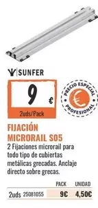 Fijación Microrail S05