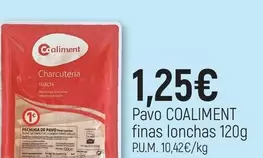 Coaliment - Pavo Finas Lonchas