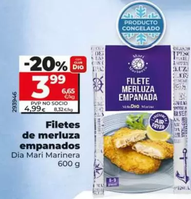 Dia Mari Marinera - Filetes De Merluza Empanados