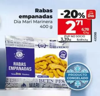 Dia Mari Marinera - Rabas Empanadas 