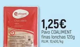 Coaliment - Pavo Finas Lonchas