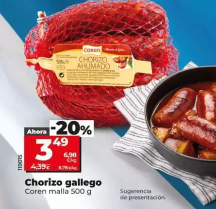 Coren - Chorizo Gallego