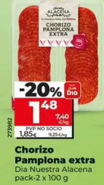 Dia Nuestra Alacena - Chorizo De Pamplona Extra