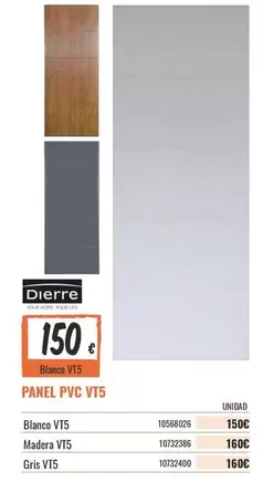 Dierre - Panel PVC VTS