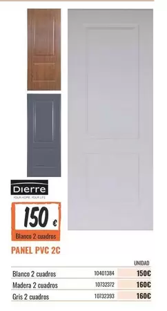 Dierre - Panel Pvc 2c
