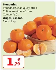 Mandarina Malla 1kg