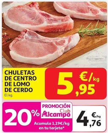 Chuletas Centro Cerdo#centro Chuletas Cerdo X6