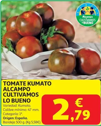Tomate Kumato Clb Auchan Bja 500 G