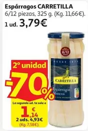 Carretilla - Esparrago 6/12 Piezas 325g