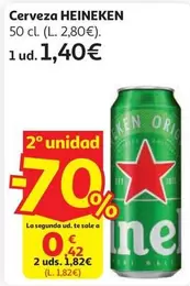 Heineken - Cerveza Lata 50 Cl