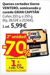 Queso Tierno Cortado El Ventero 250g