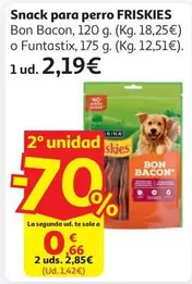 Snack Perro Bon Bacon Friskies 120 G