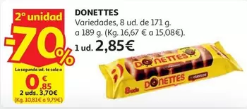 Donettes Clasicos 8 Ud 171 G