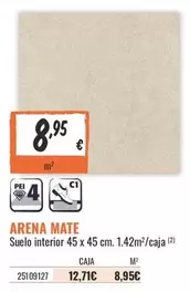 Arena Mate Suelo Interior