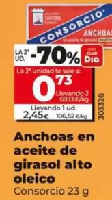 Consorcio - Anchoas En Aceite De Girasol Alto Oleico