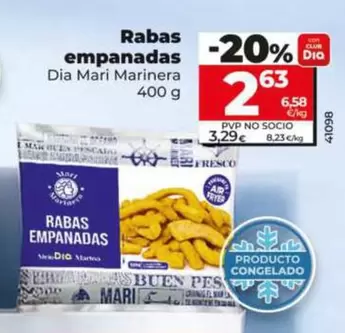 Dia Mari Marinera - Rabas Empanadas