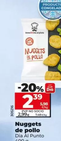 Dia Al Punto - Nuggets De Pollo