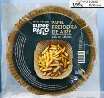 Dia Super Paco - Papel Para Freidora De Aire